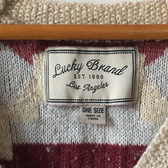 Lucky Brand Multi Colored Shawl - Picture 3 of 5